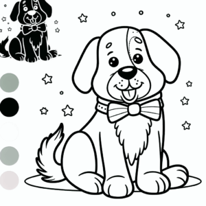coloring_page_Animals_Dog Dog