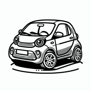 coloring_page_Cars_Compact Compact