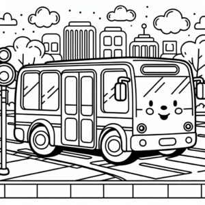 coloring_page_City-bus City-bus