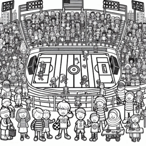 coloring_page_Community_Stadium Stadium