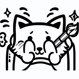 coloring_page_Emotions_Shy Shy