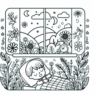 coloring_page_Emotions_Sleepy Sleepy