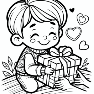 coloring_page_Emotions_Thankful Thankful