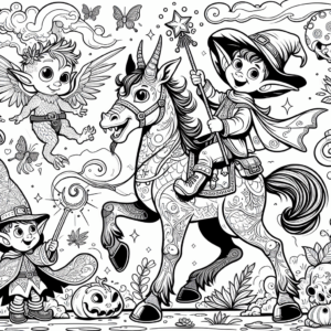 coloring_page_Fantasy_Goblin Goblin