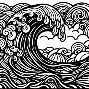 coloring_page_Feelings_Wave Wave