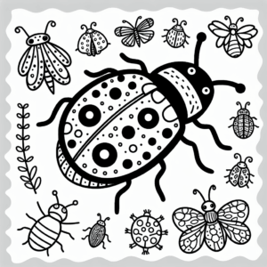 coloring_page_Insects_Ladybug Ladybug