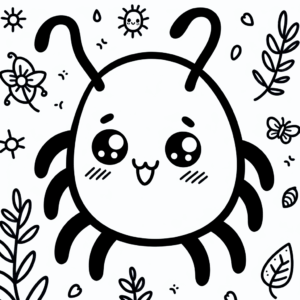 coloring_page_Insects_Tick Tick