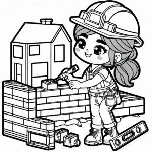 coloring_page_Jobs_Builder Builder