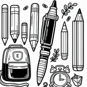 coloring_page_SchoolItems_Pen Pen