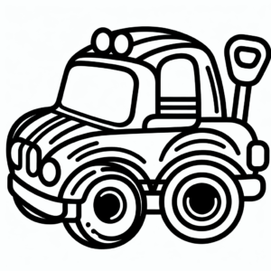 coloring_page_Toys_Car Car